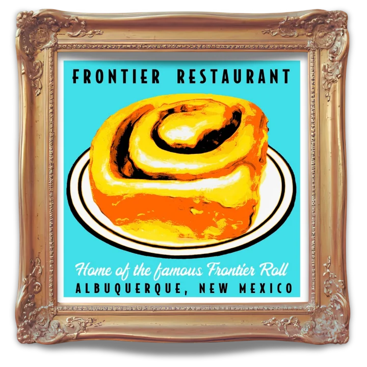 Famous Frontier Roll from Albuquerque, New Mexico