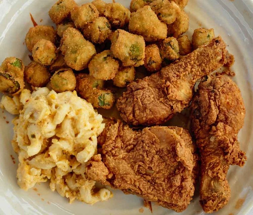 Dark Meat Fried Chicken Lunch#