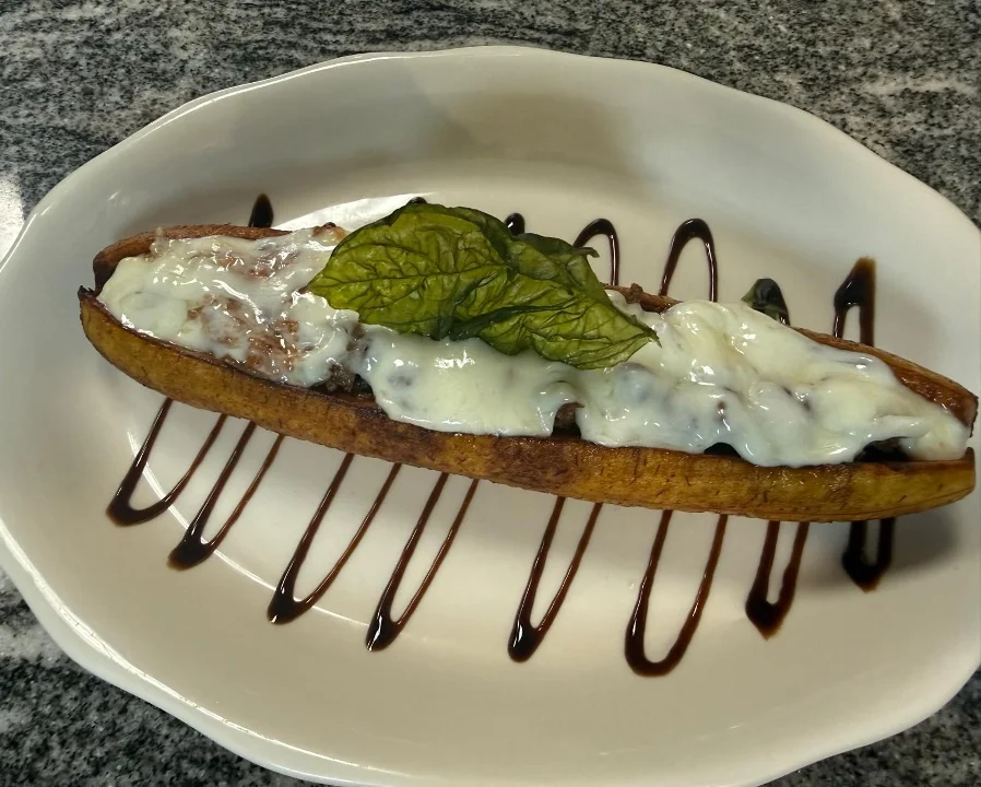 Stuffed Sweet Plantain /Maduro Relleno