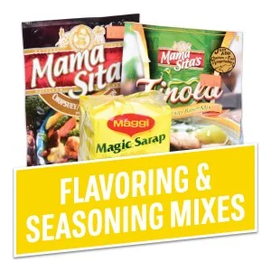 Filipino seasoning mixes for traditional dishes
