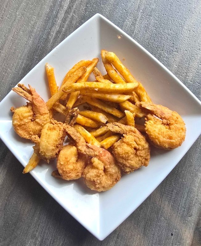 Kids Fried Shrimp# at Page’s Okra Grill