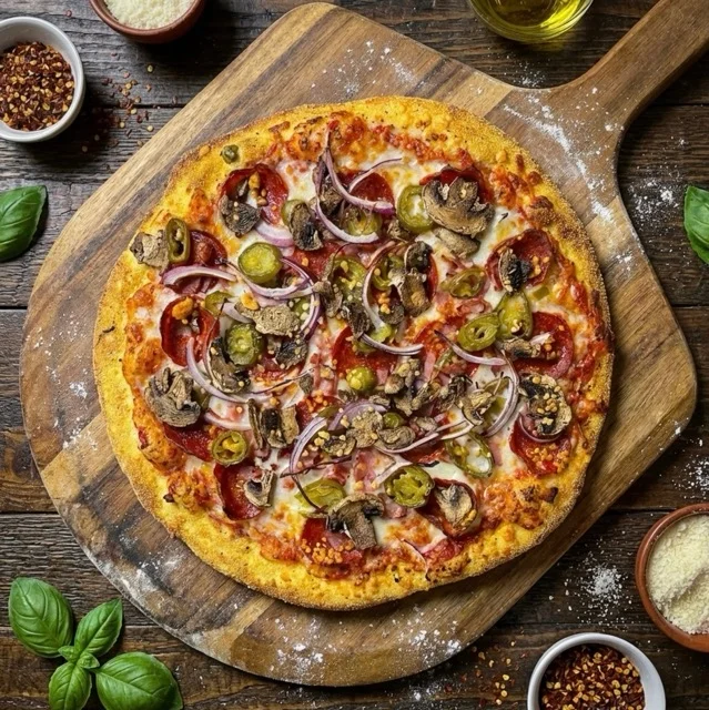10" Small | Halal | Za'atar Gourmet Pizza