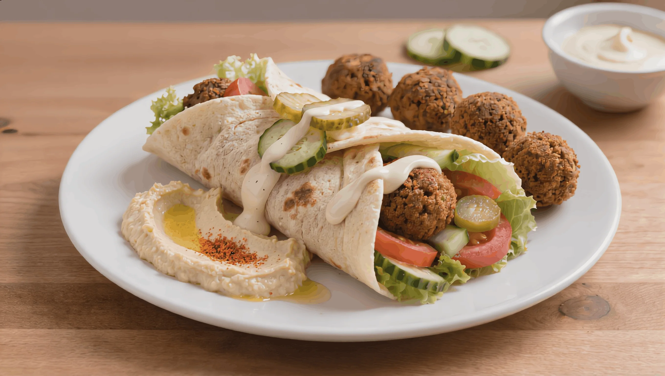 Falafel Fix Sandwich