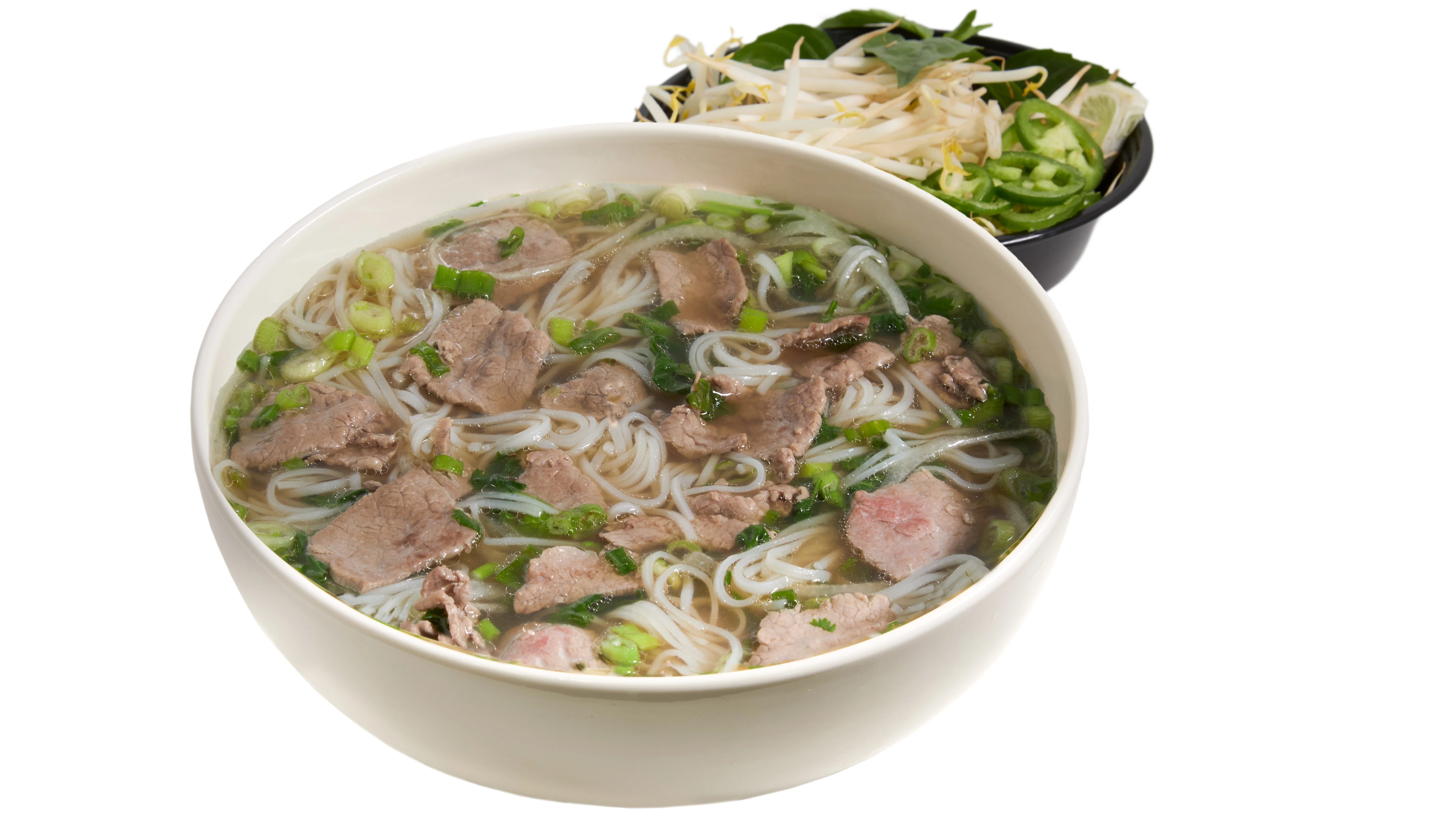 Delicious chicken noodle soup with vibrant vegetables and herbs