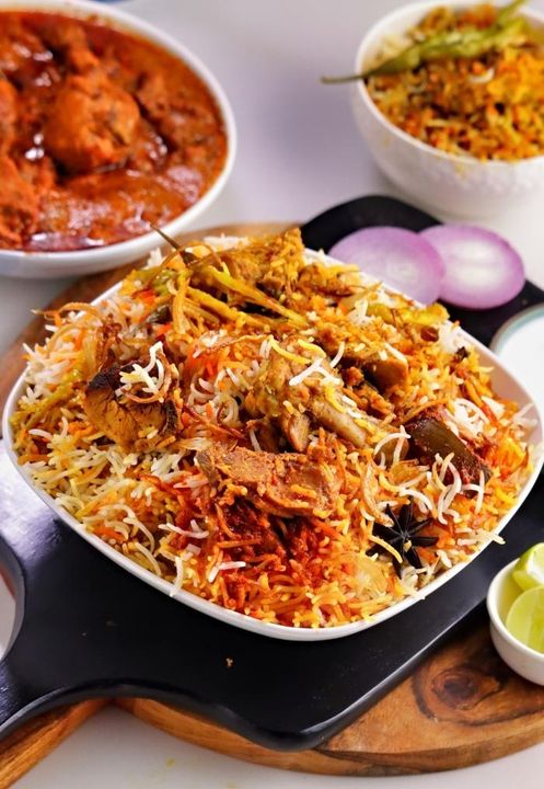 Rajadhani 12030 Blue Valley Parkway - Avakai Chicken Biryani