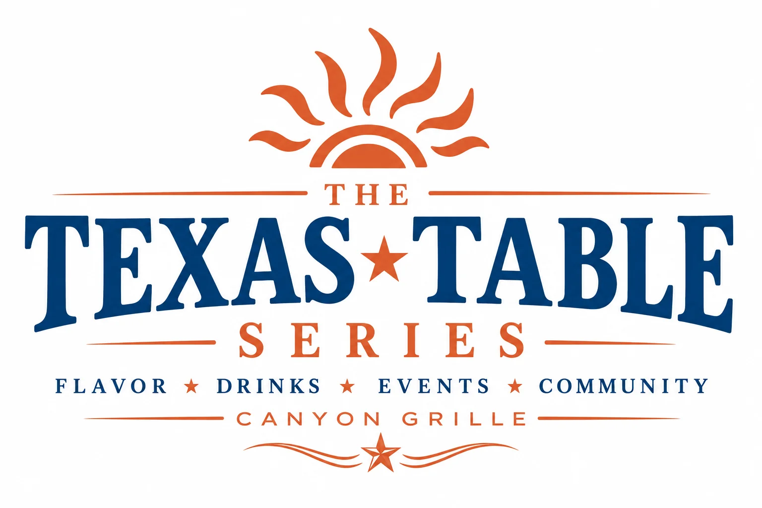 Logo for the Texas Table Series at Canyon Grille
