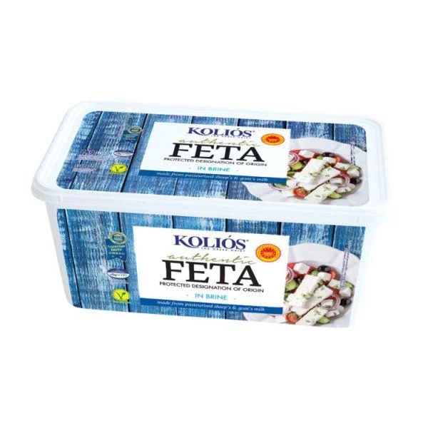 KOLIOS GREEK FETA IN BRINE – SINGLE (2 LB)