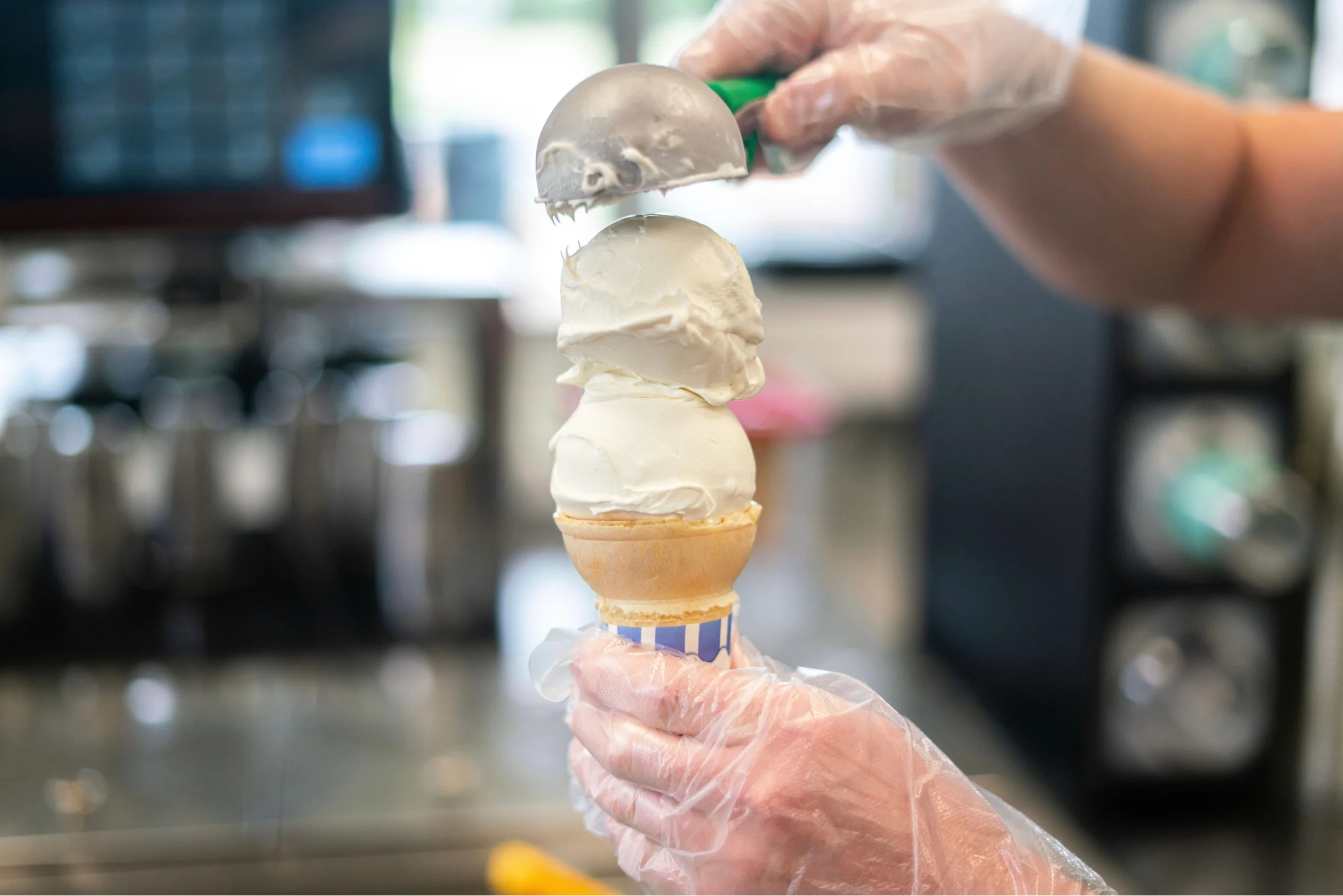 A restaurant chef preparing a dish