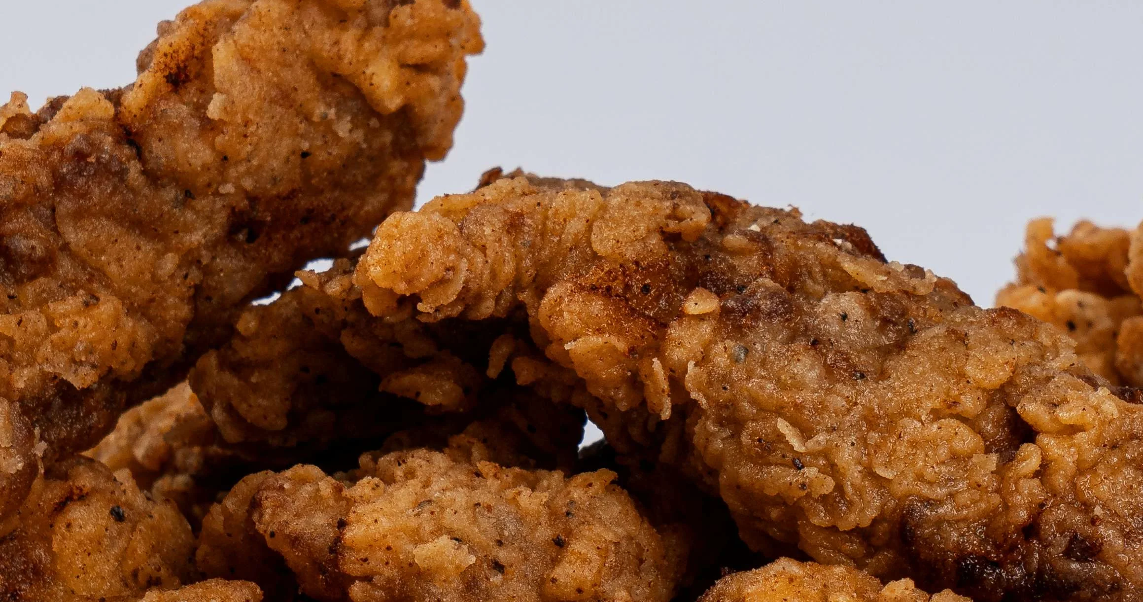 Southern fried chicken with toast and gravy