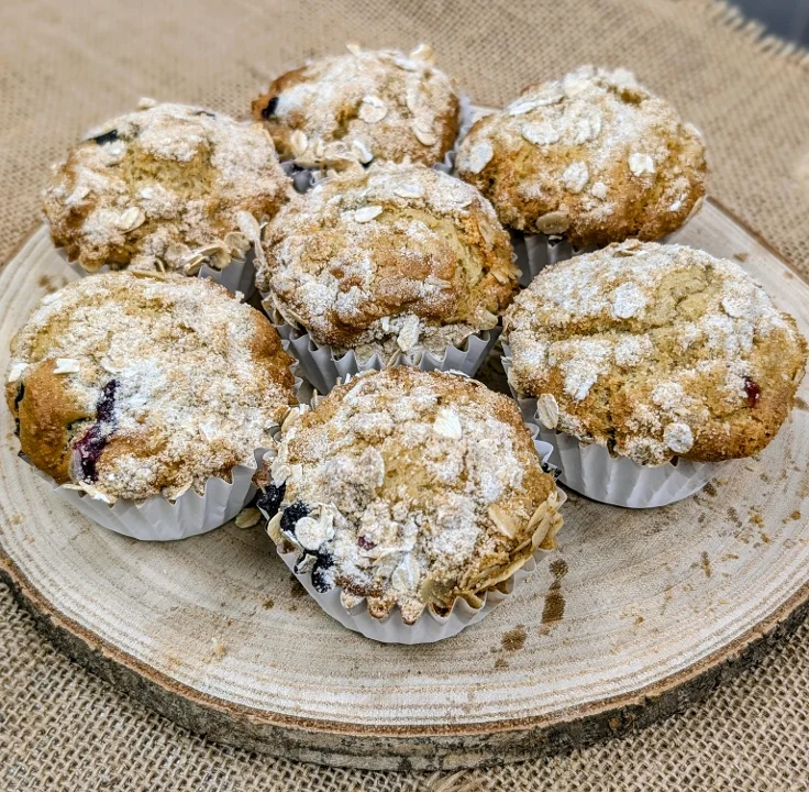 Seasonal muffins 1/2 dozen
