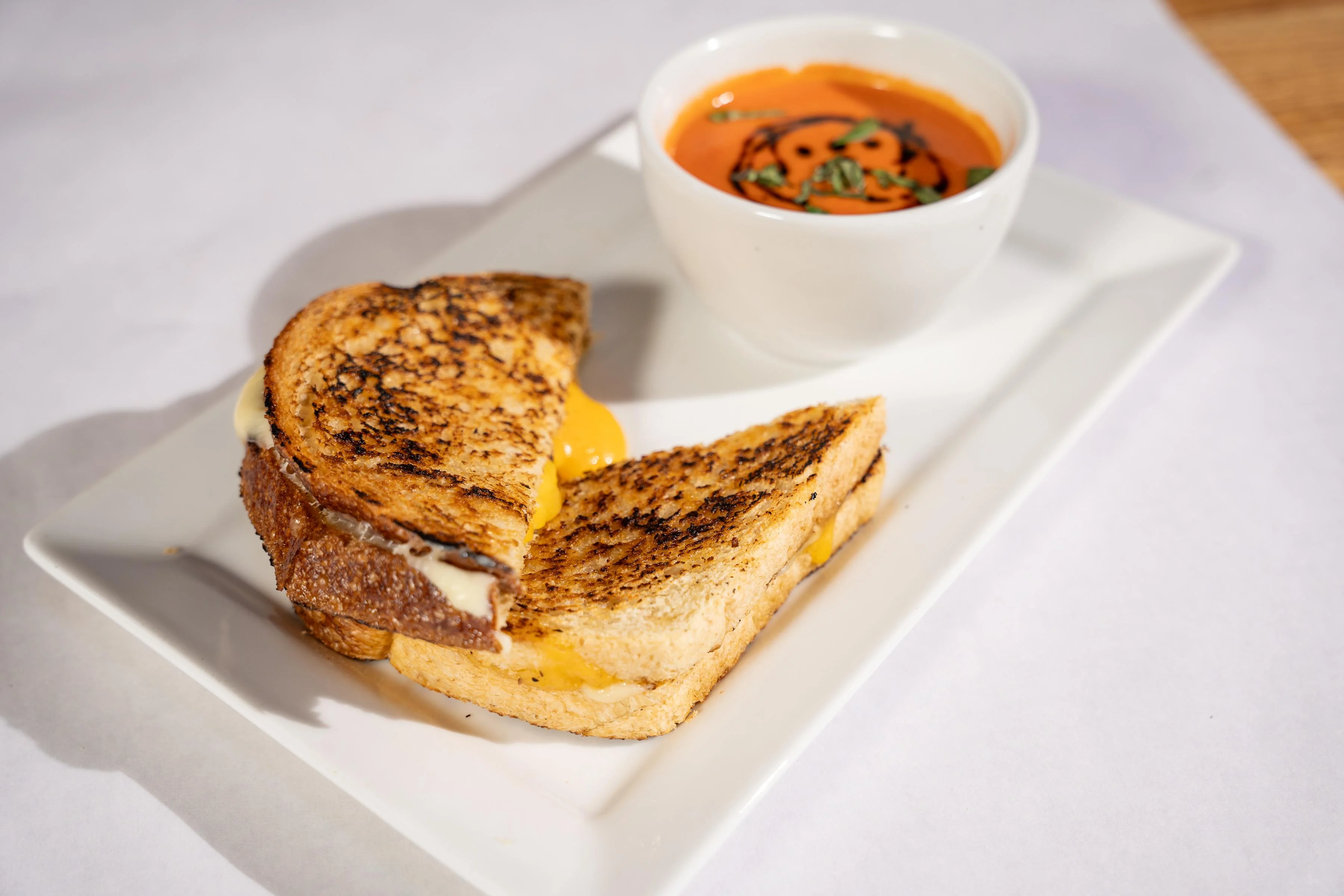 Grilled Cheese & Tomato Soup