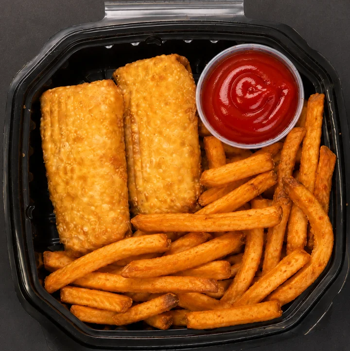 Egg Rolls + Fries Combo