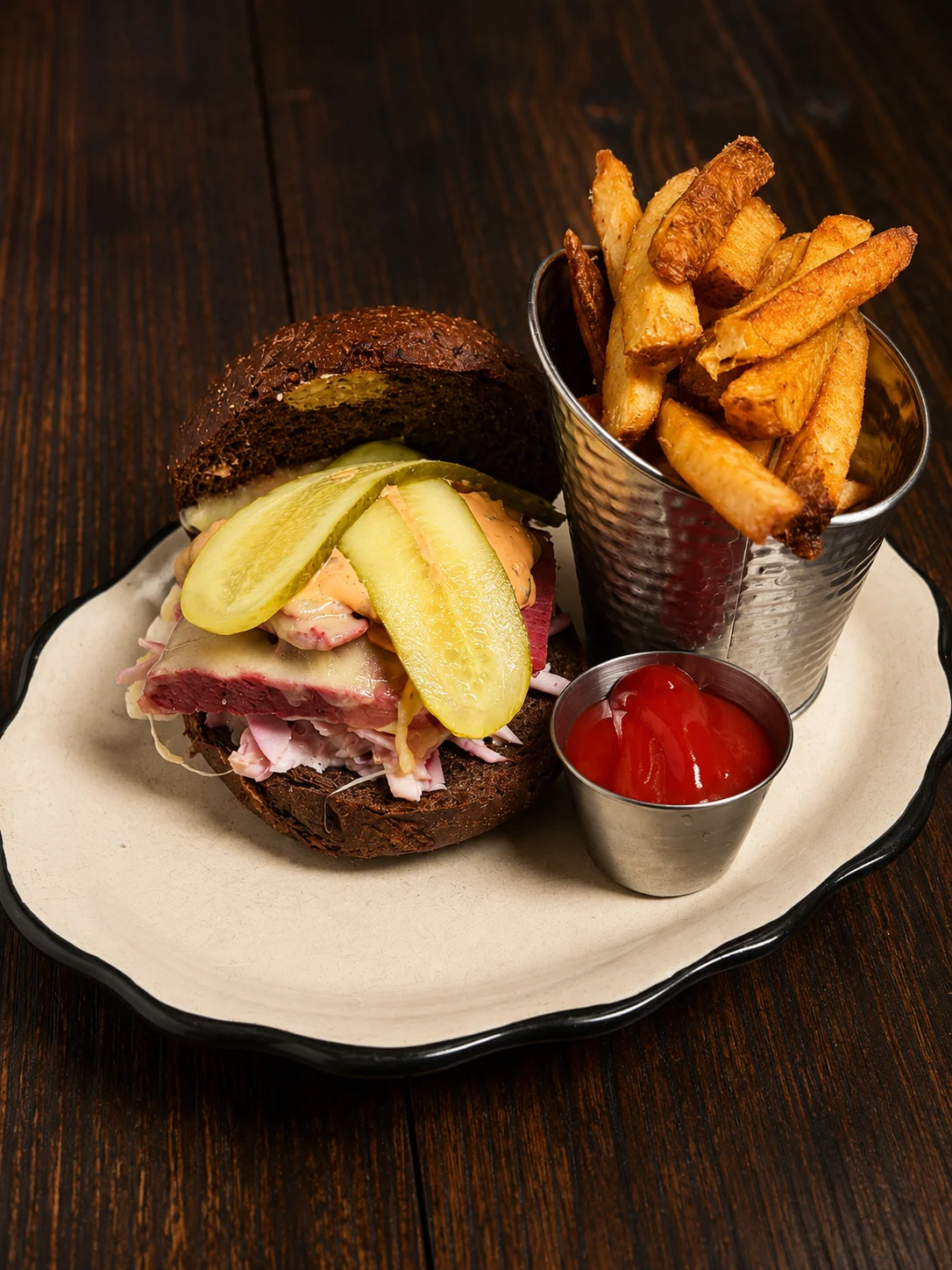 Carved Corned Beef Sandwich