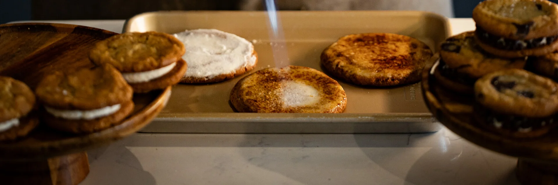 Penny & Pearl's assortment of cookies
