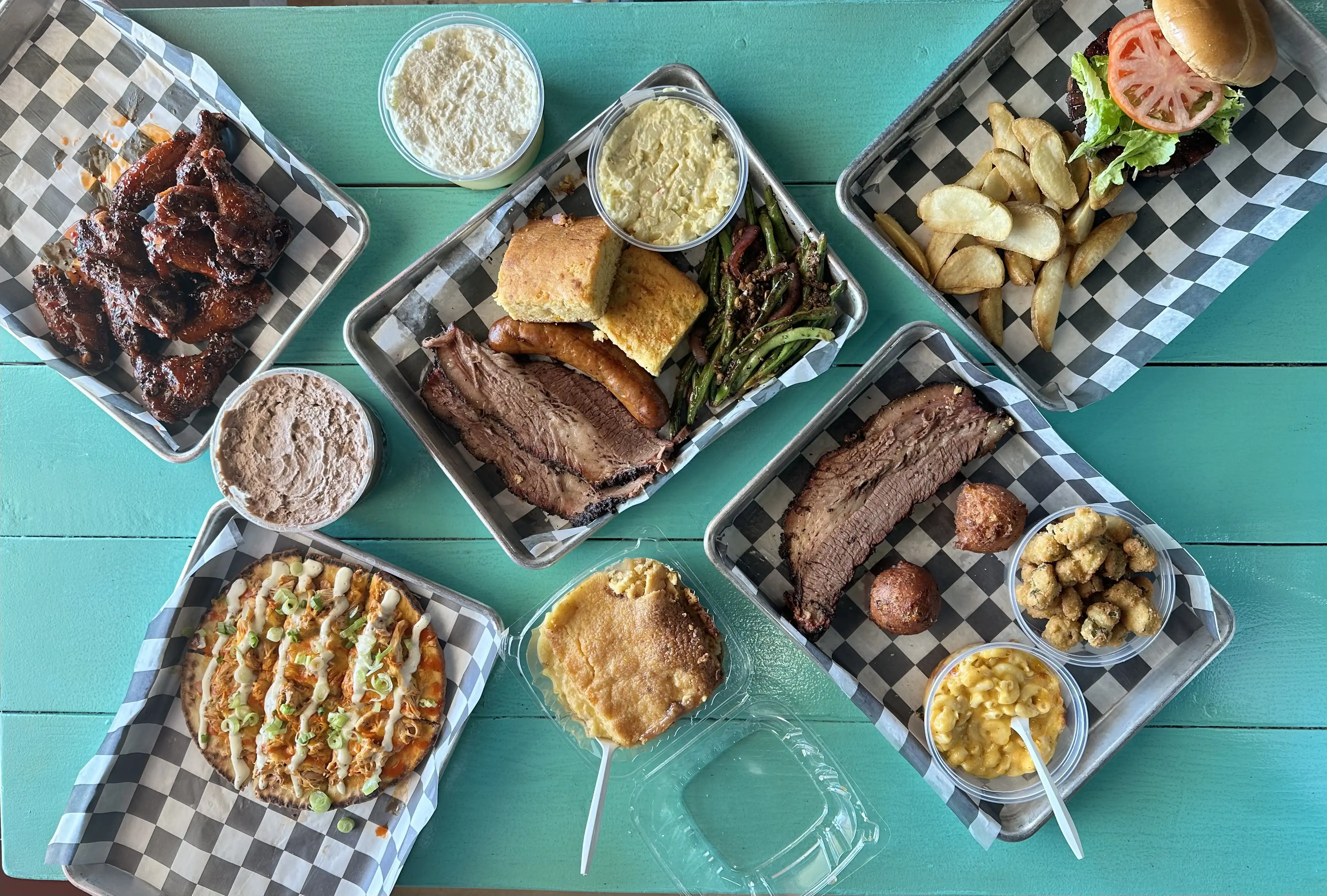 TexALina Barbecue Co. 2 Meat Platter