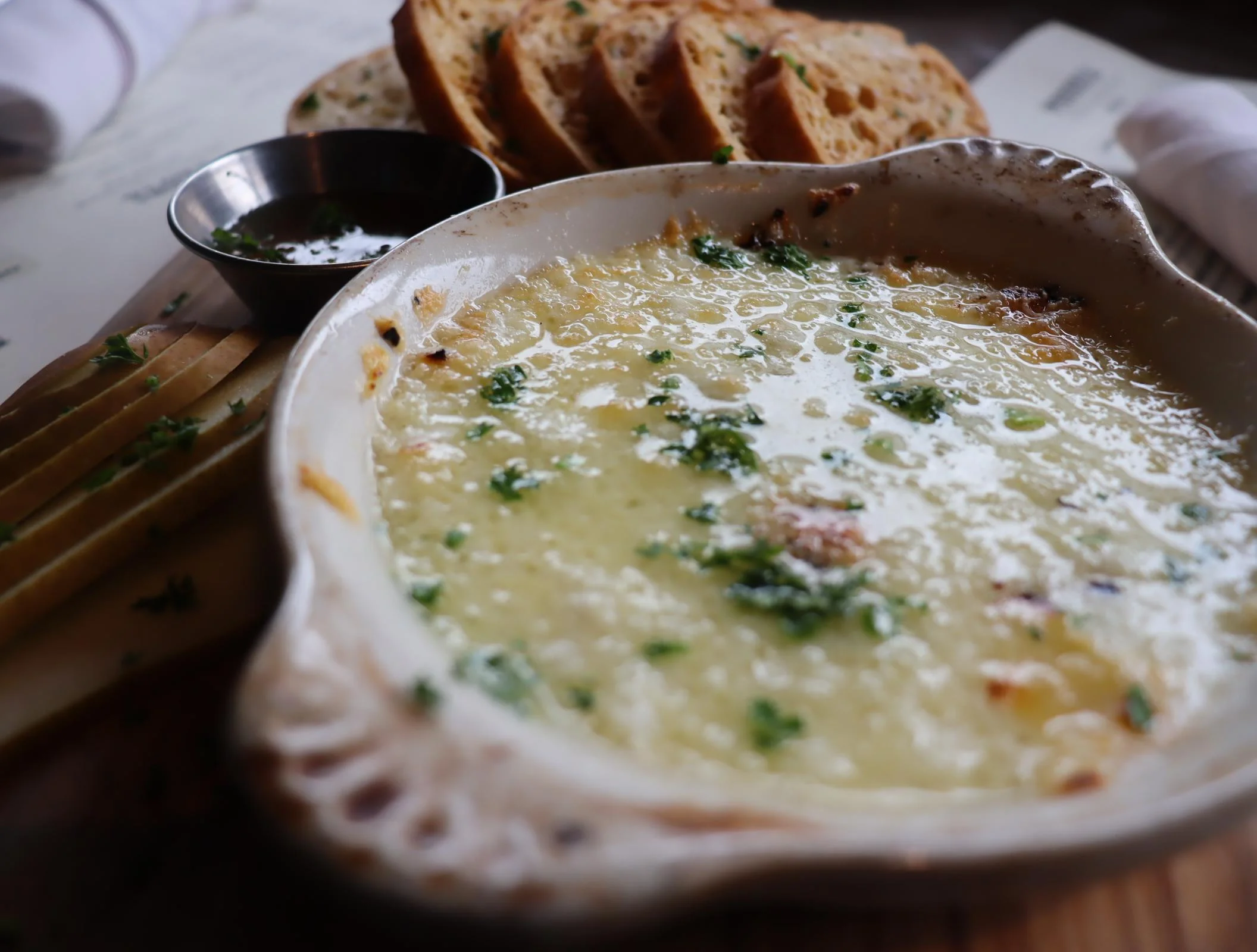 Melted Pecorino Plate