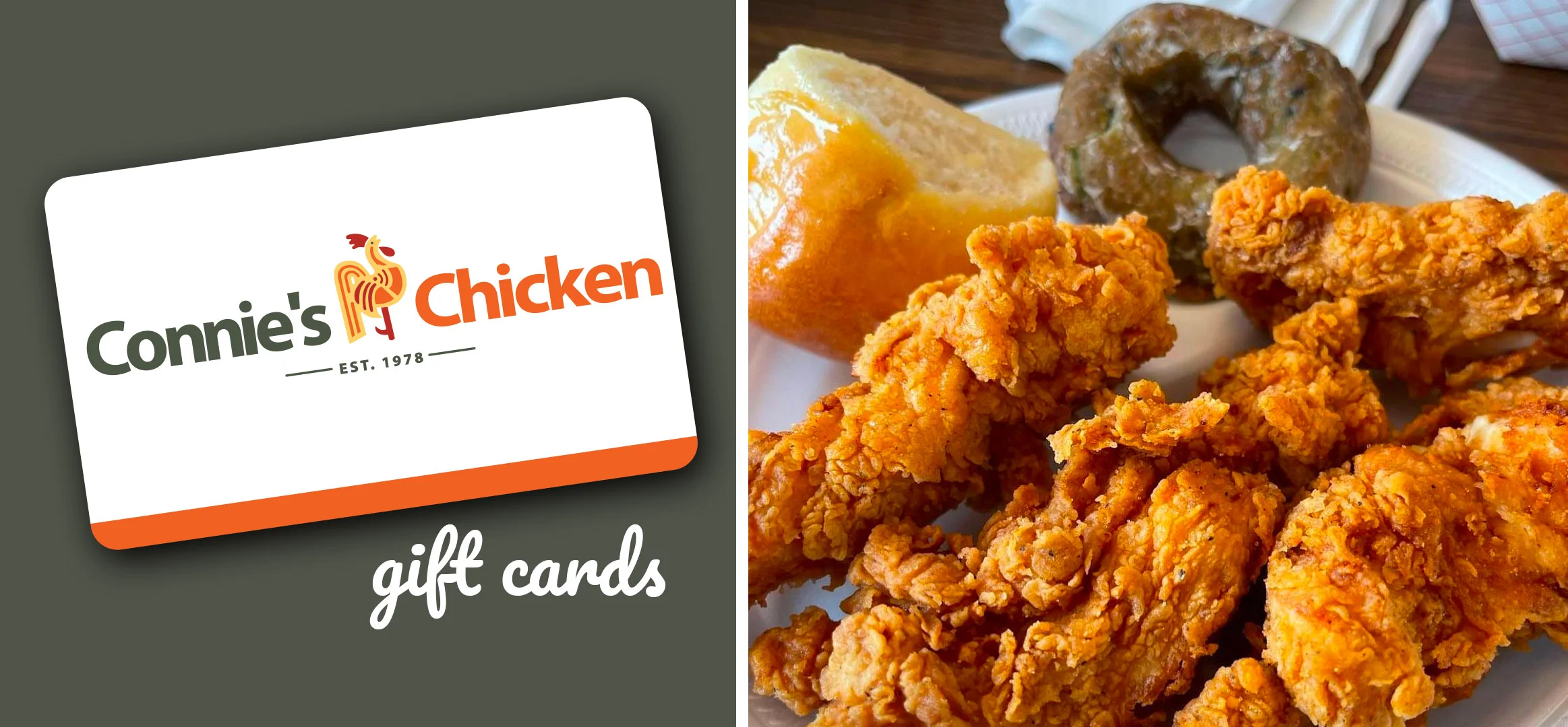 Connie's Chicken Gift Cards
