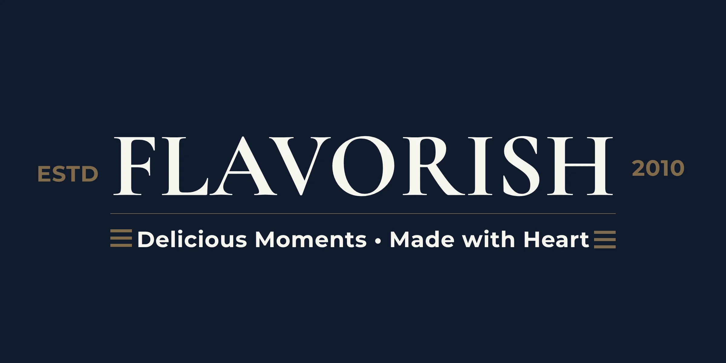 Logo of Flavorish restaurant established in 2010