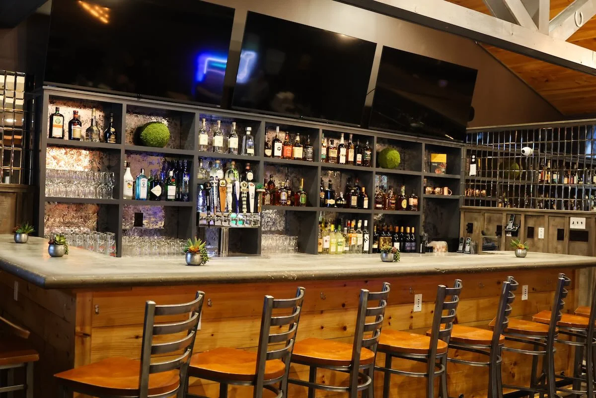 Bar and dining area at Blessings Family Restaurant