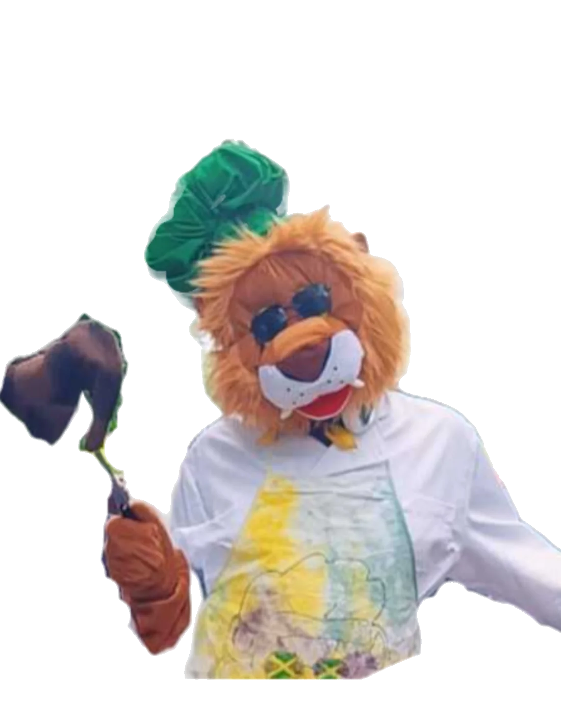 A restaurant chef preparing a dish