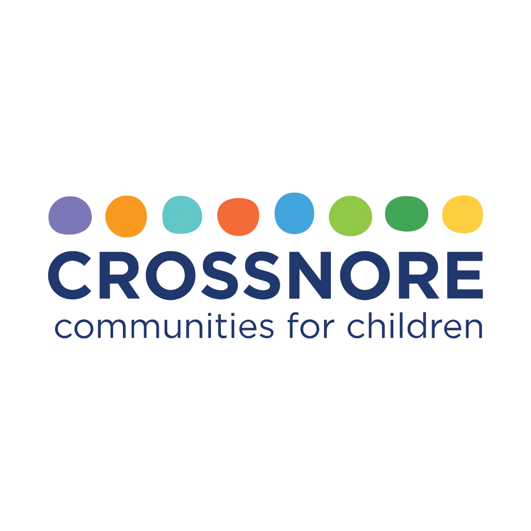 Crossnore Communities for Children logo with colorful dots