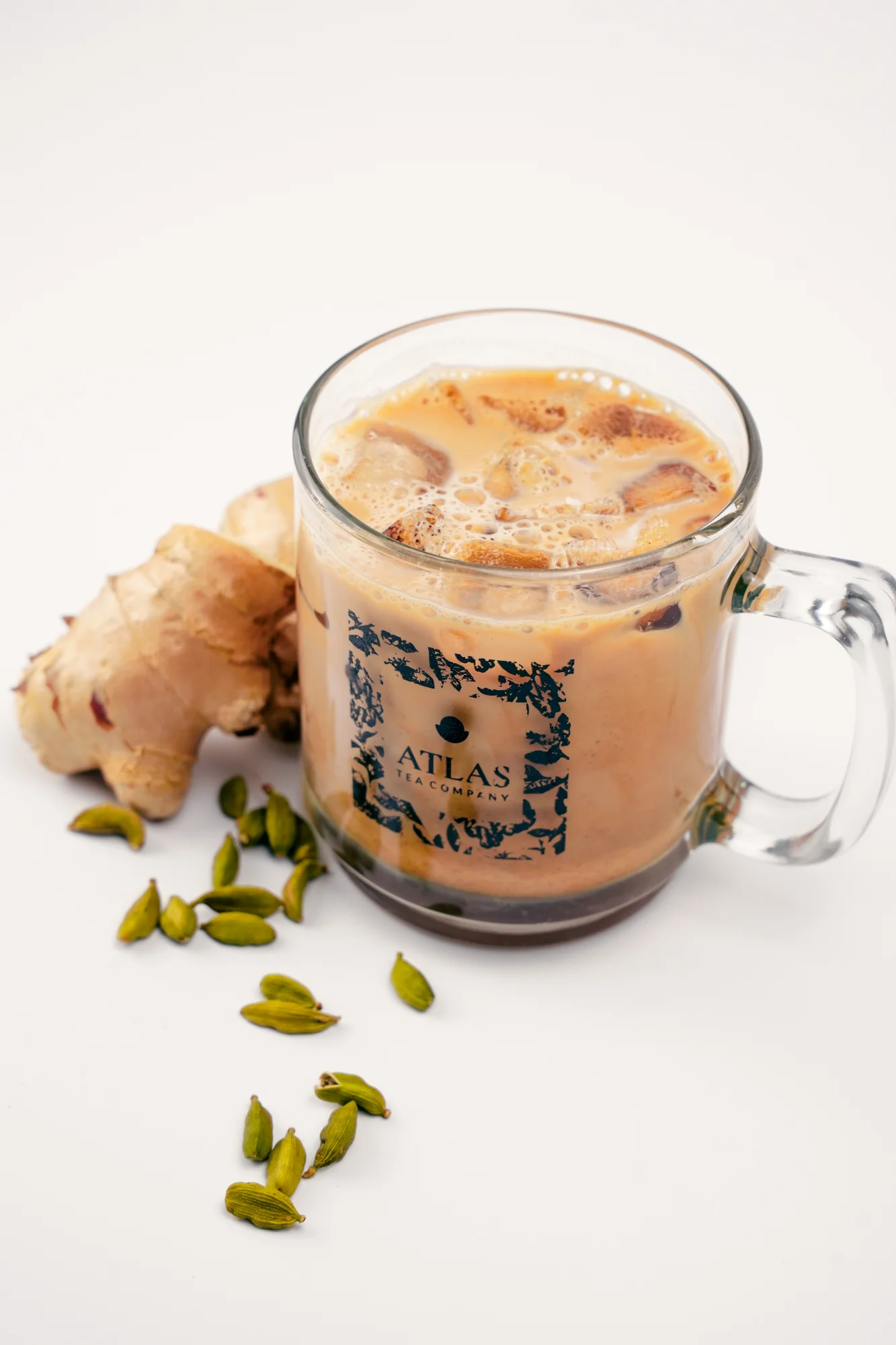 Iced Ginger Cardamom Chai