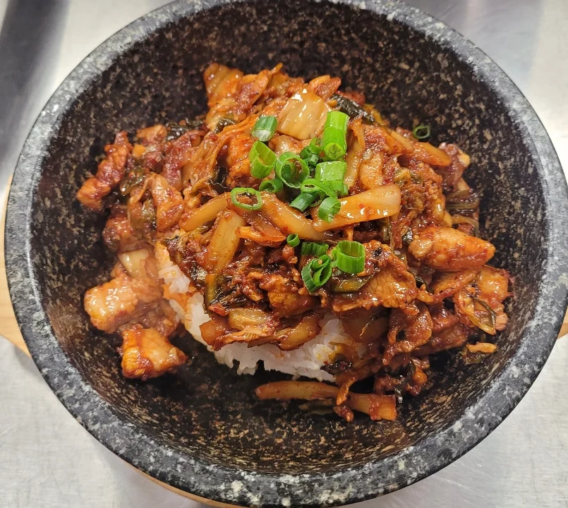 Kimchi Dolsot Bibimbap