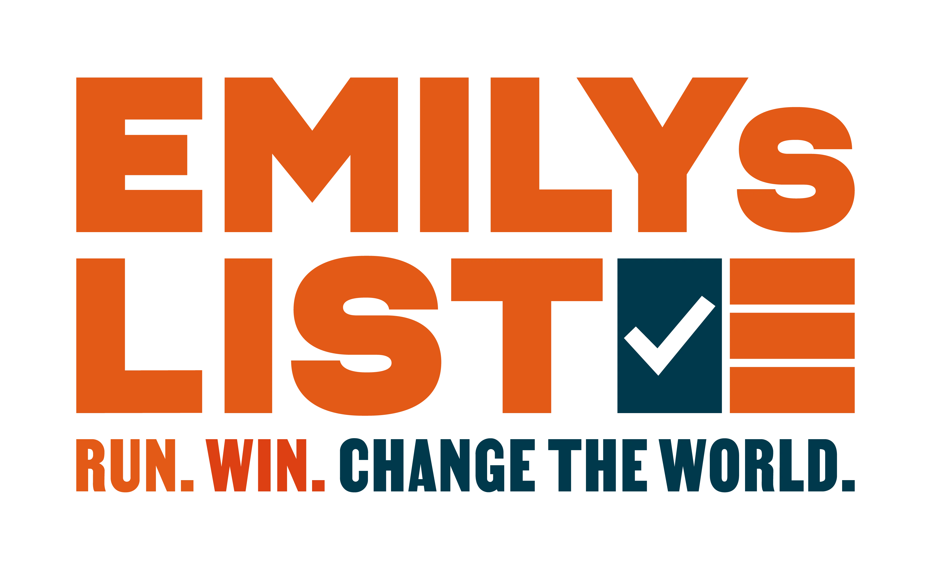 Logo of EMILY's List promoting women's political empowerment