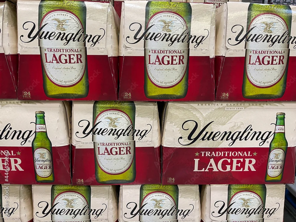 Yuengling Traditional Lager beer packaging