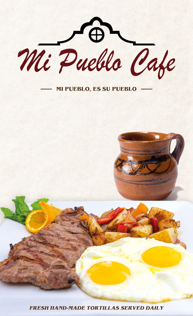 Hearty Mexican breakfast plate with steak and eggs