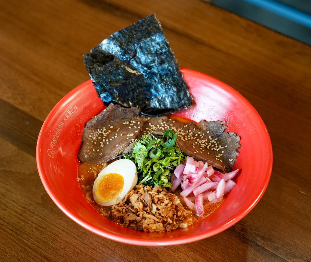 A bowl of ramen
