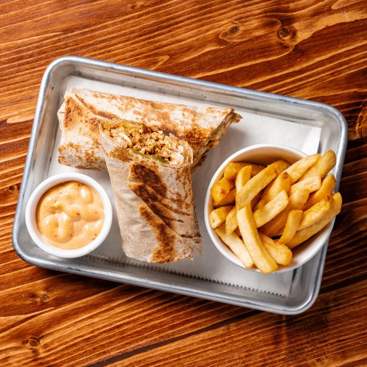 Chicken shawarma sandwich