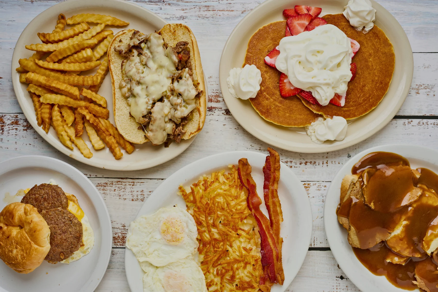 Breakfast, Lunch, Dinner