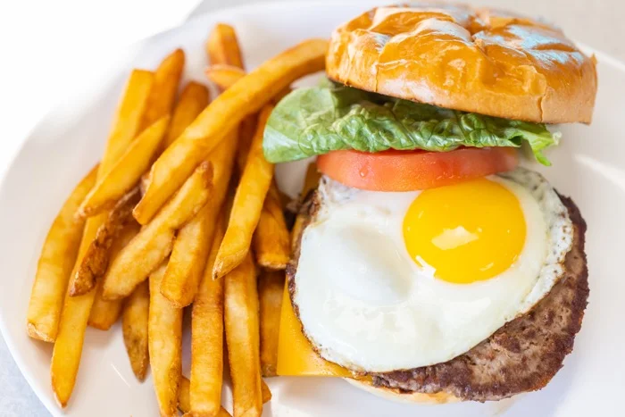 breakfast burger