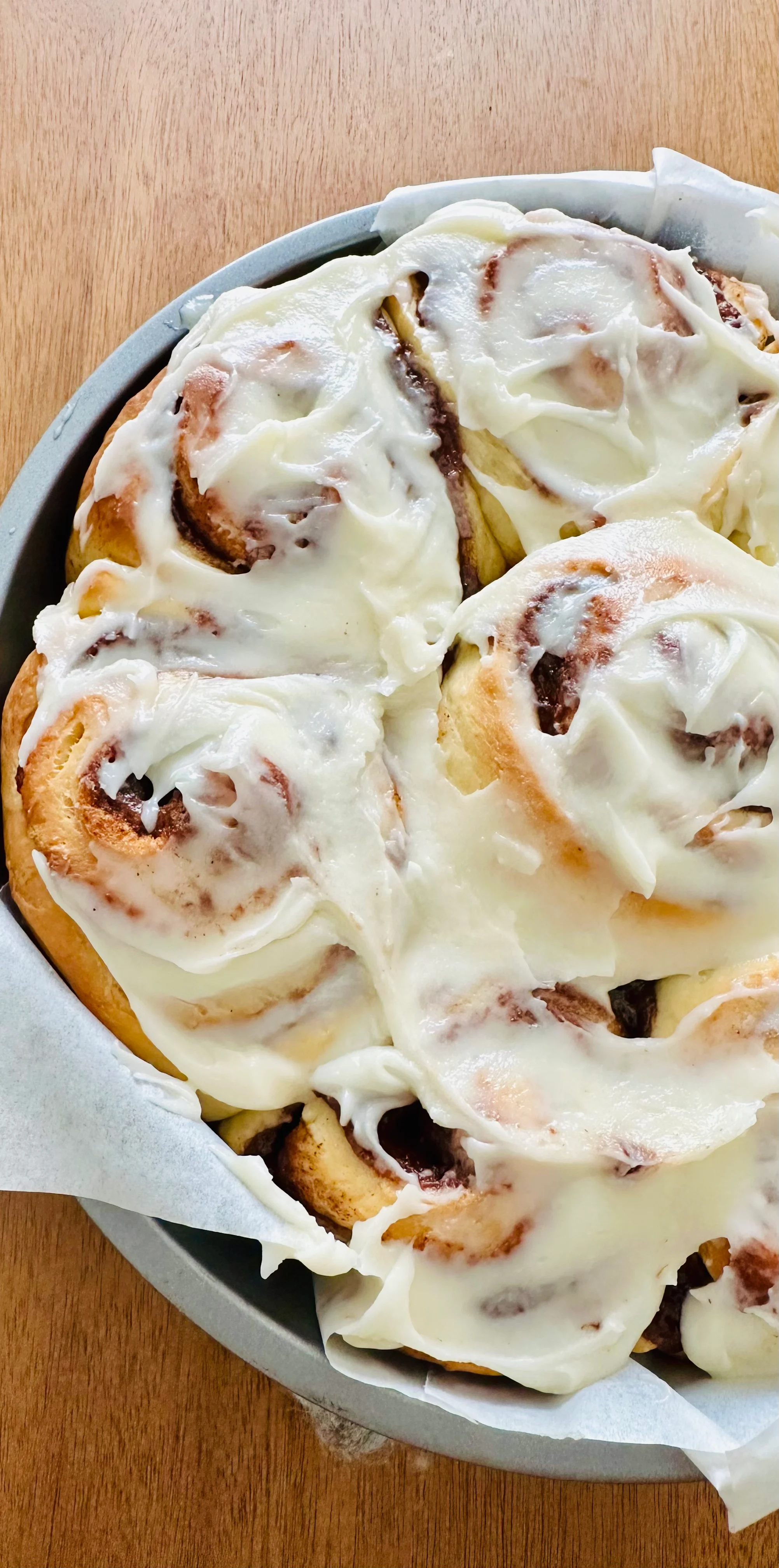 Festive chocolate pull-apart bread dusted with powdered sugar