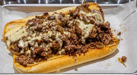 Philly cheesesteak -