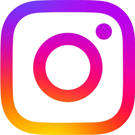 Instagram logo in a colorful gradient square