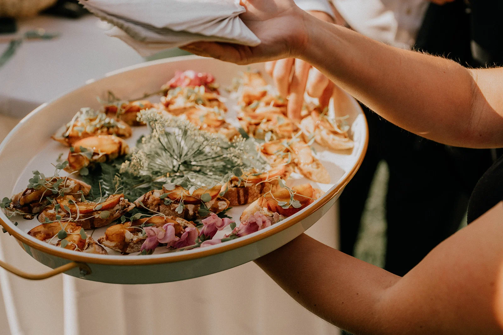 S+P catering photo from Kate Michaud photography