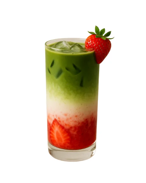Iced Strawberry Matcha