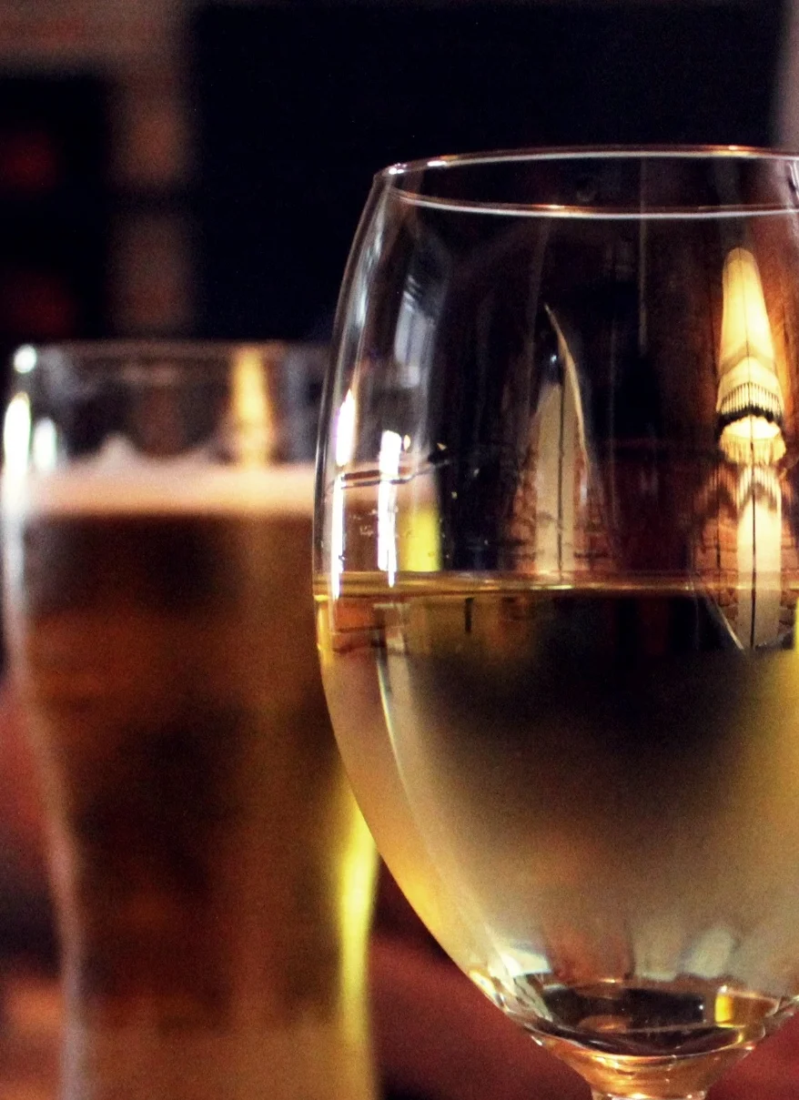 Beer and wine selection