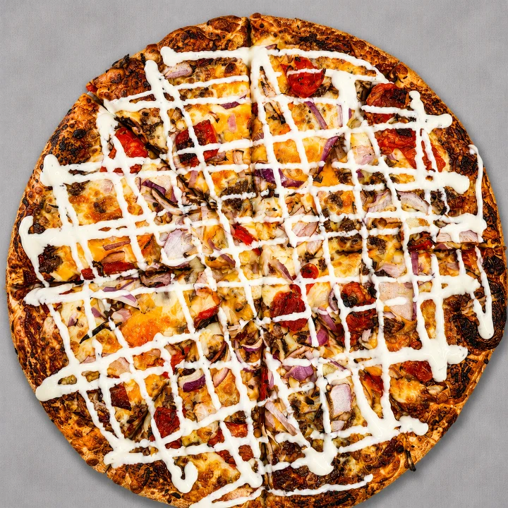 Bison BBQ Ranch Pizza