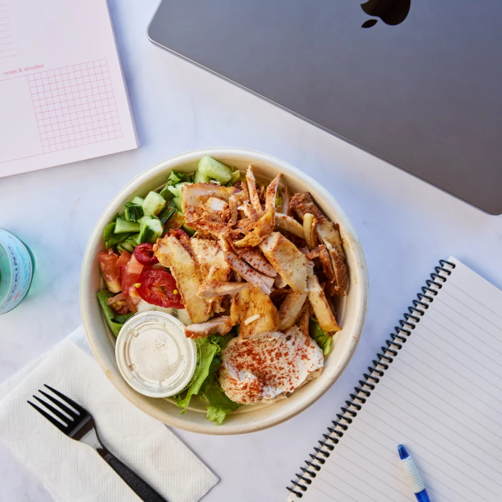 A bowl of Mediterranean flavors