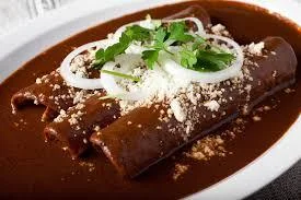 Enchiladas Rojo de Pollo