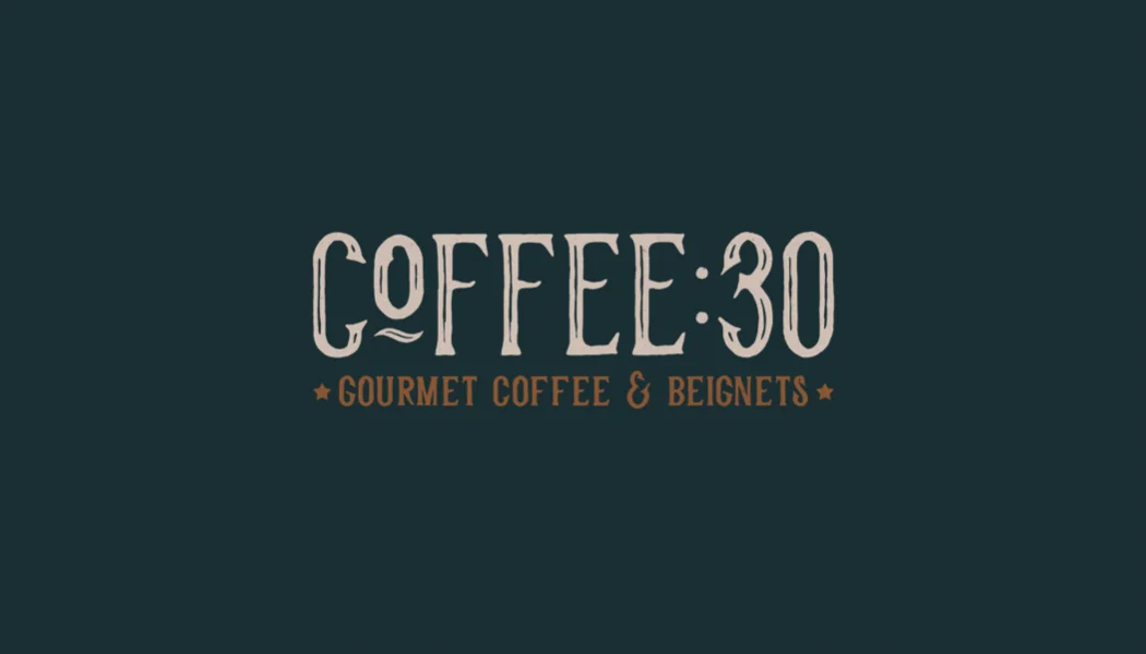 Logo of Coffee:30 featuring gourmet coffee and beignets