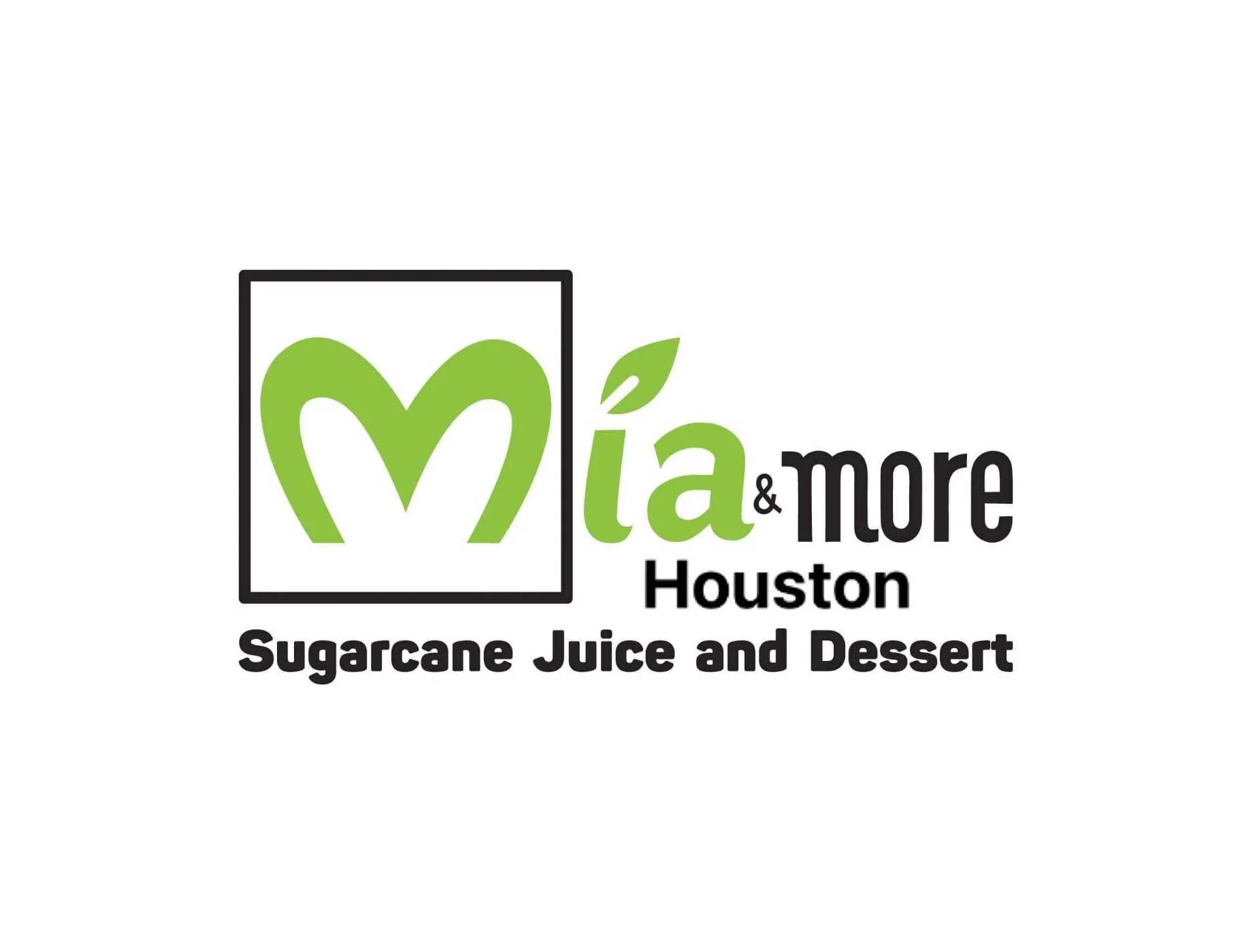 Logo of Mia & More, Houston's sugarcane juice and dessert shop