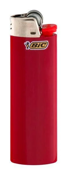 BIC Lighter Classic Disposable Long Lasting Red