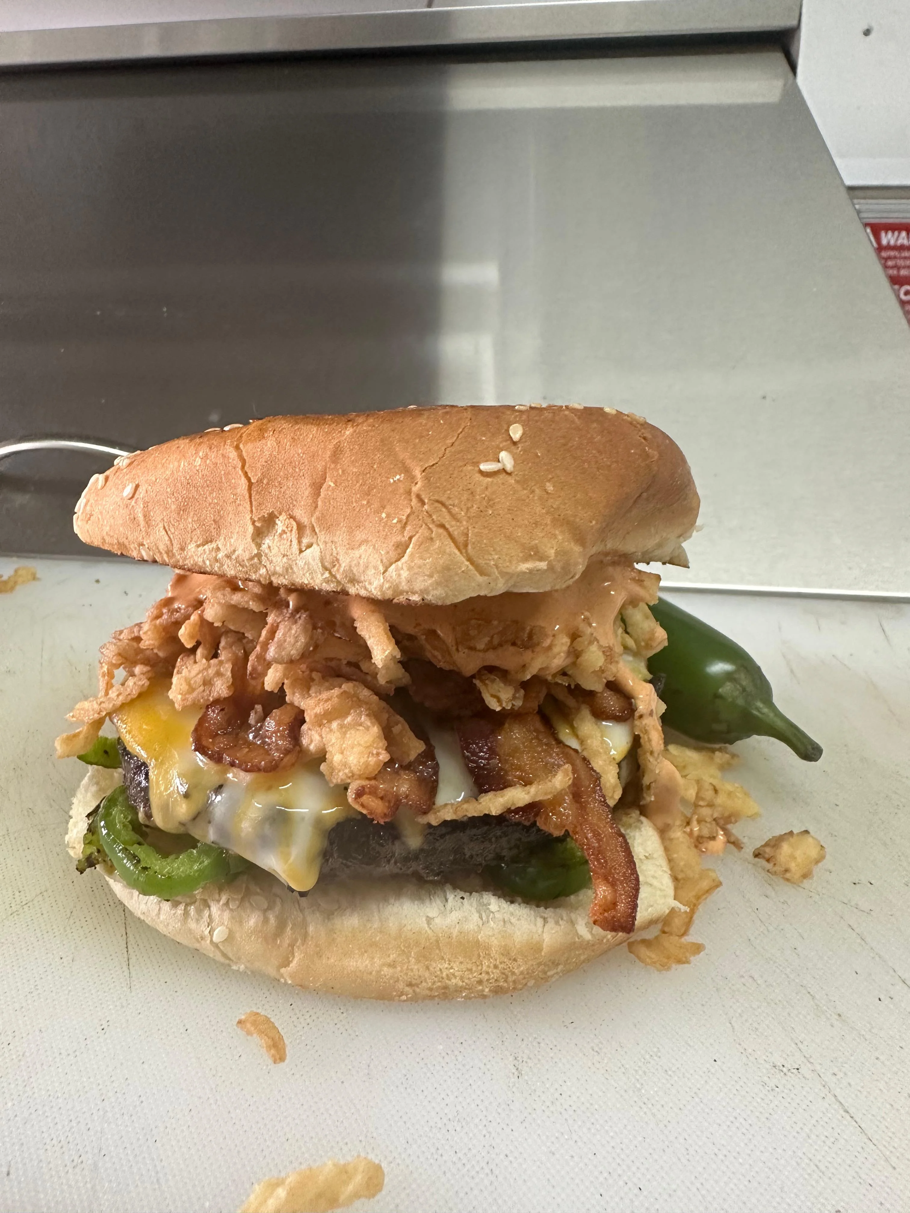 Chipotle Crunch Burger