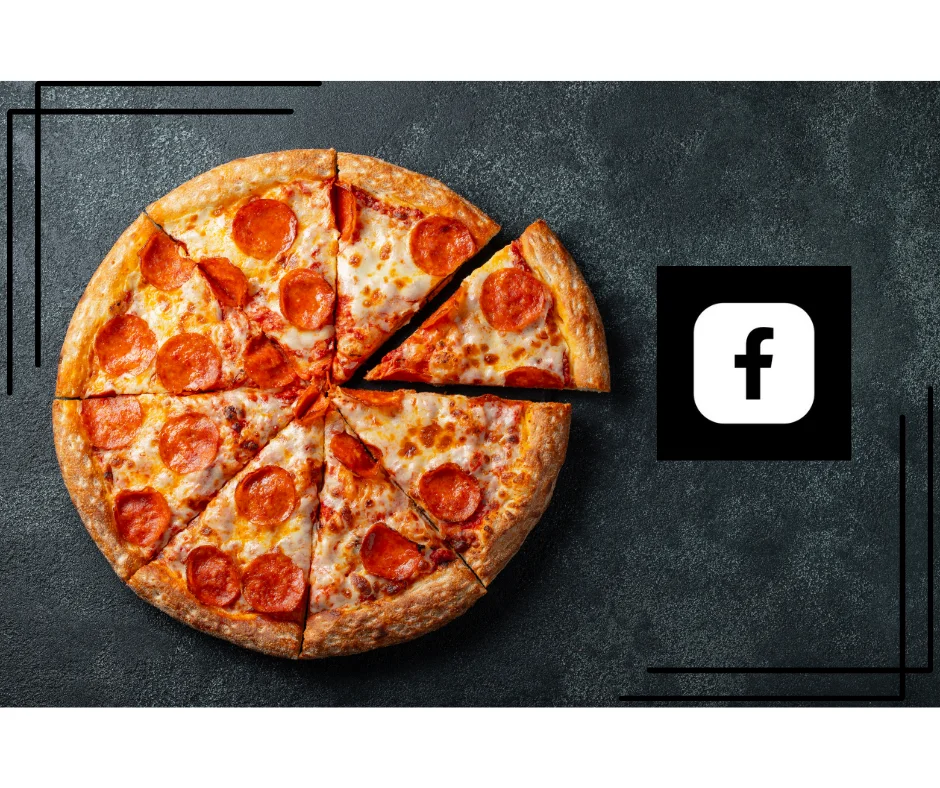 Pepperoni pizza on a dark stone background