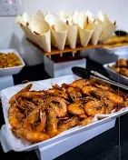 Succulent shrimp platter for seafood lovers