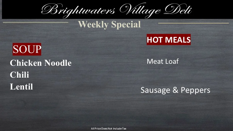 daily special